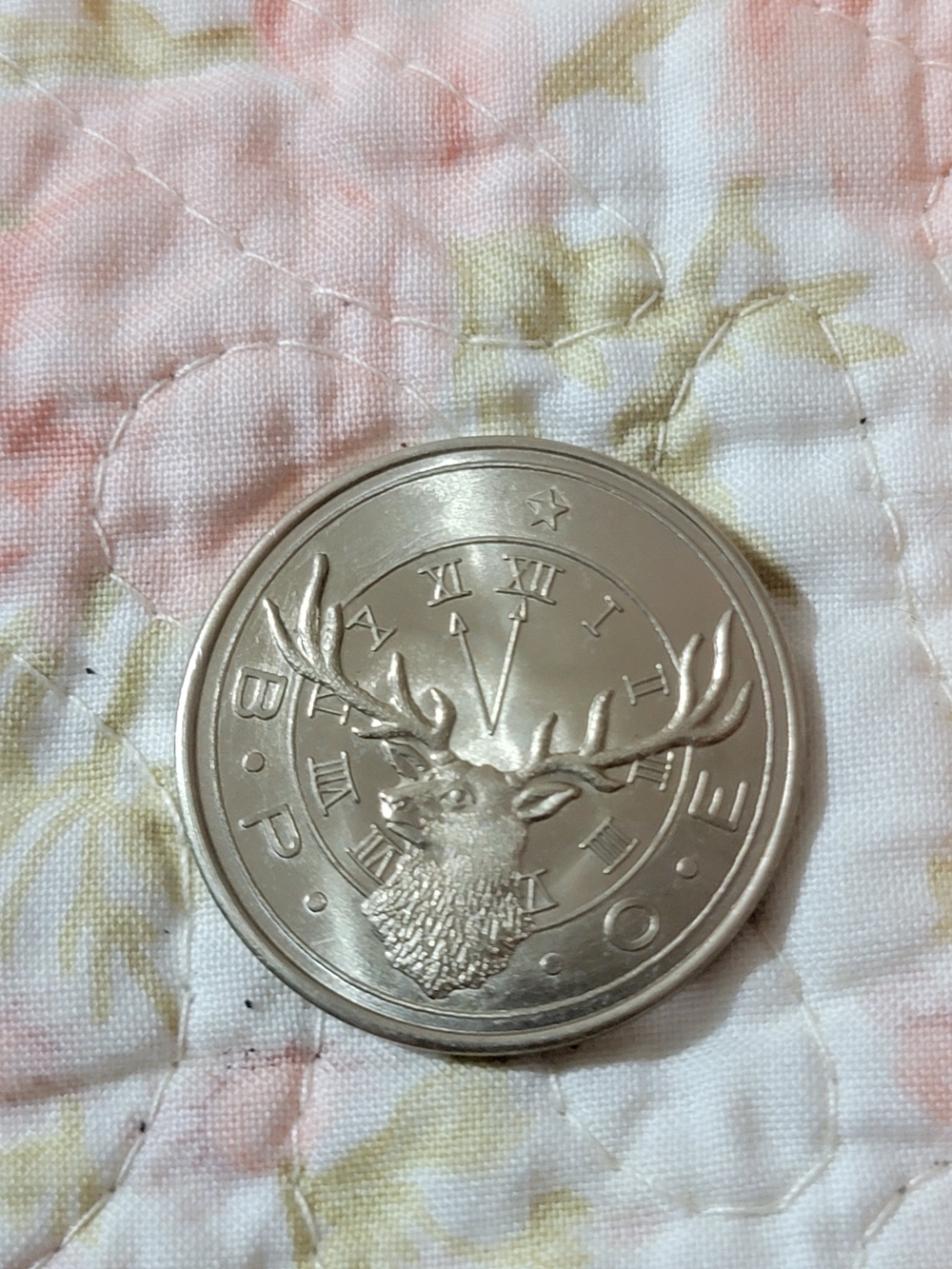 Norwalk Lodge #2153 Elks 84'Coin Pocket Token - 25th Anniversary